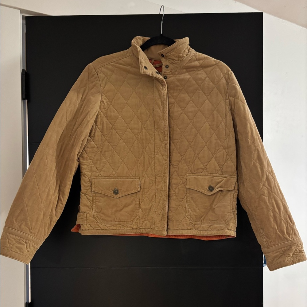 Eddie Bauer Tan Quilted Jacket